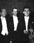 avec Louis Martin et Daniel Lesur en 1952
